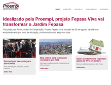 Tablet Screenshot of proempi.org.br